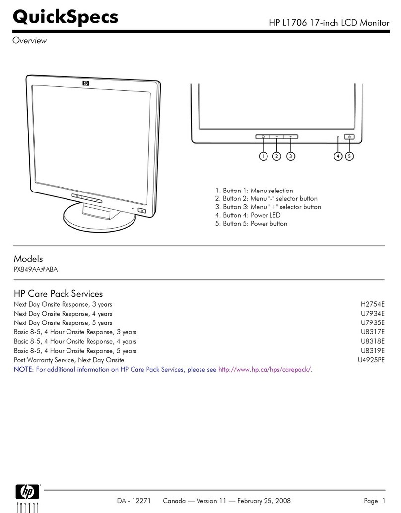 HP L1706 User instructions