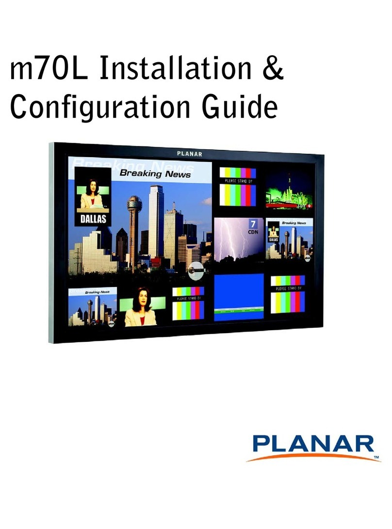 Planar m70L User manual Planar m70L User manual