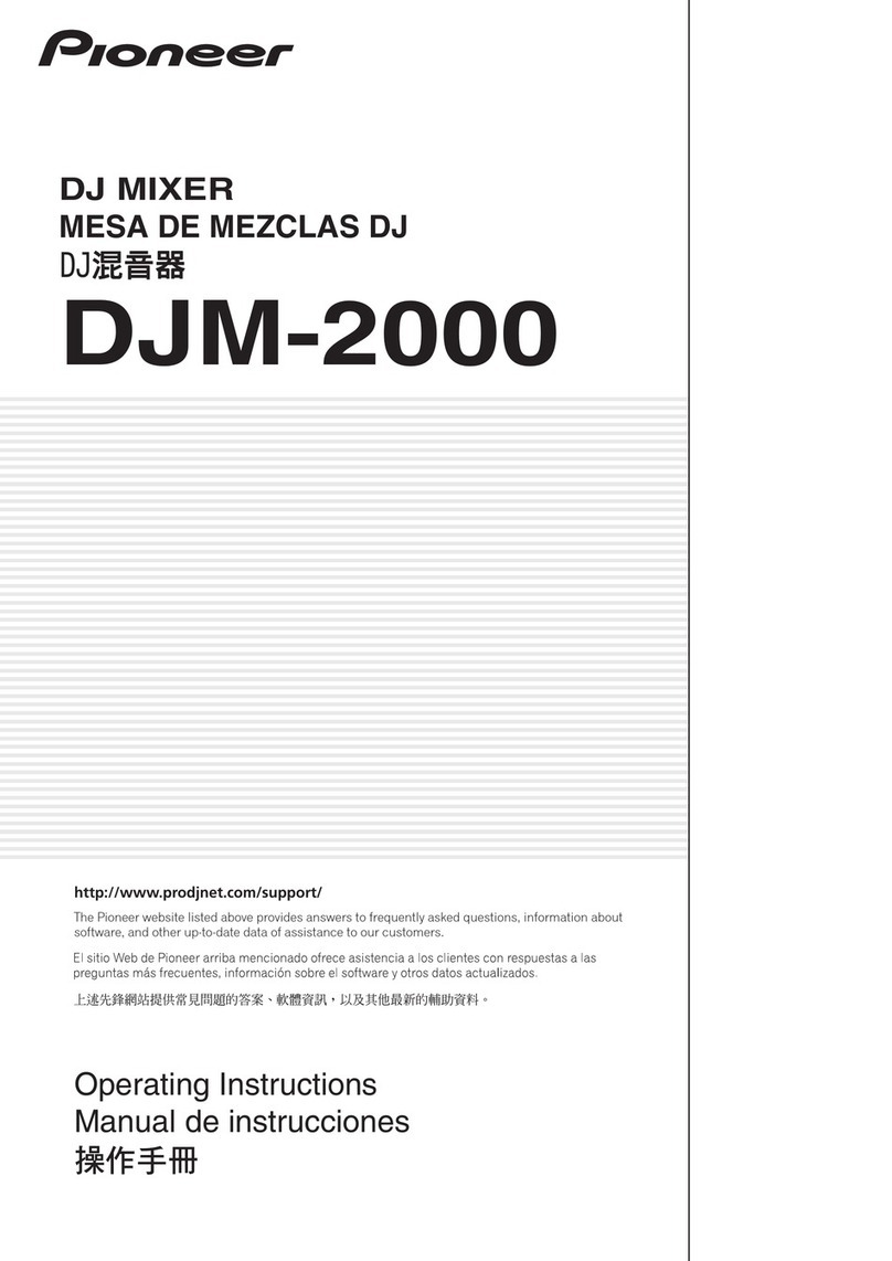 Pioneer DJM-2000 User manual