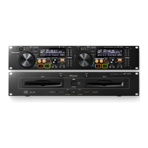 Pioneer MEP-4000 Firmware update manual