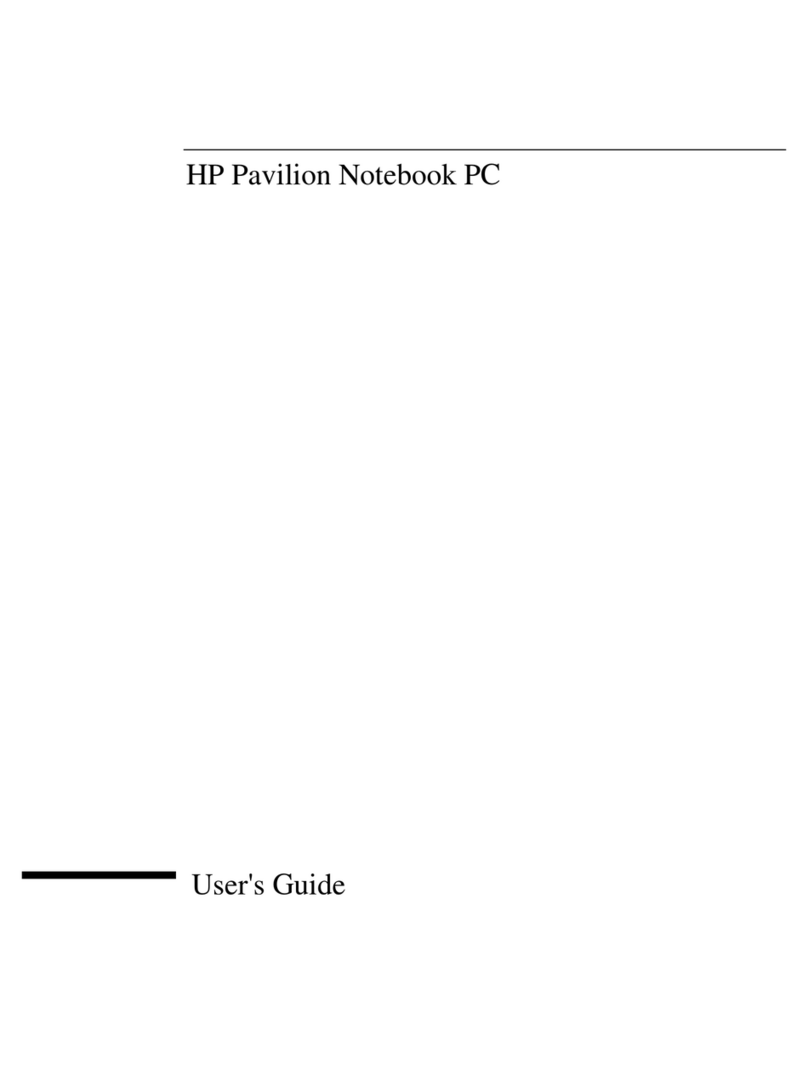 HP Pavilion 2159m User manual