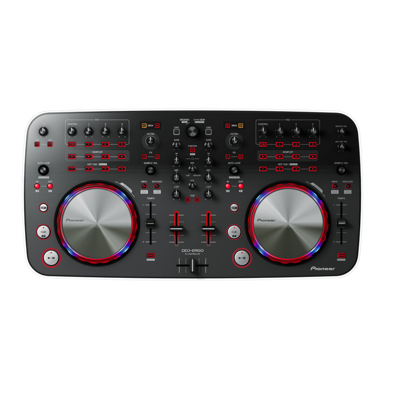 Pioneer DDJ-ERGO-v User manual