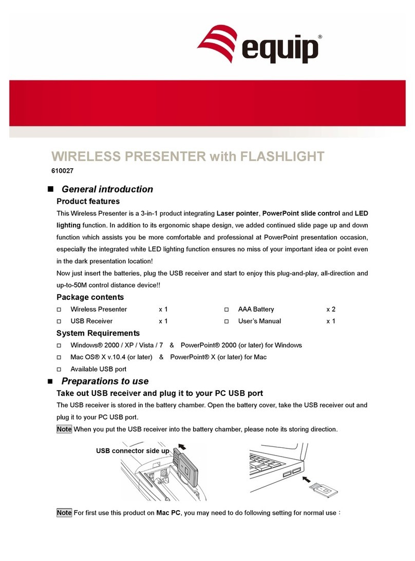Equip 610027 user guide