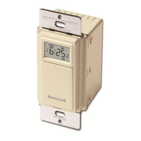 Honeywell RPLS731B User manual Honeywell RPLS731B User manual