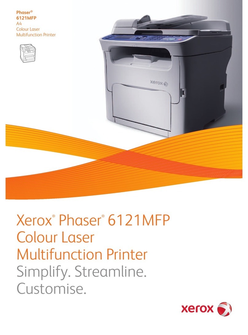 Xerox PHASER 6121MFP User manual