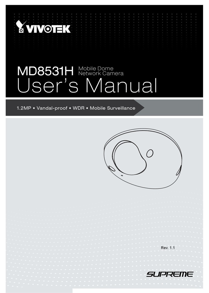 Vivotek Supreme MD8531H user manual