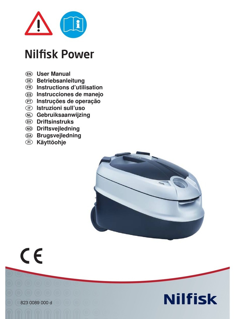 Nilfisk-Advance Power User manual