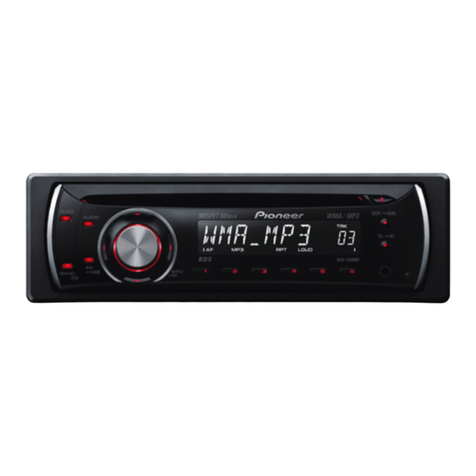 Pioneer DEH-1100MP owner's manual
