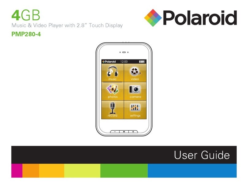 Polaroid PMP280-4 user guide