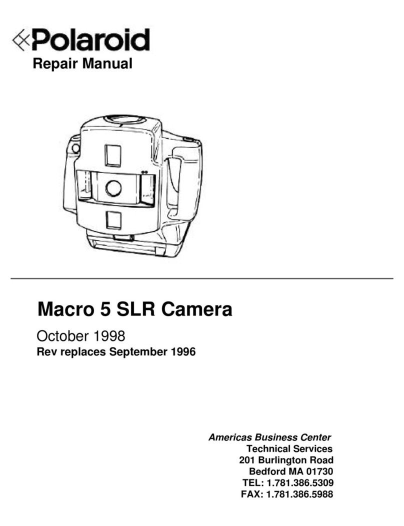 Polaroid Macro 5 SLR Operating instructions