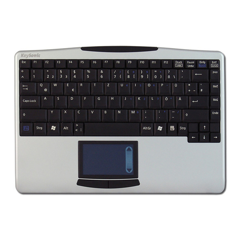 KeySonic ACK-540 RF User manual