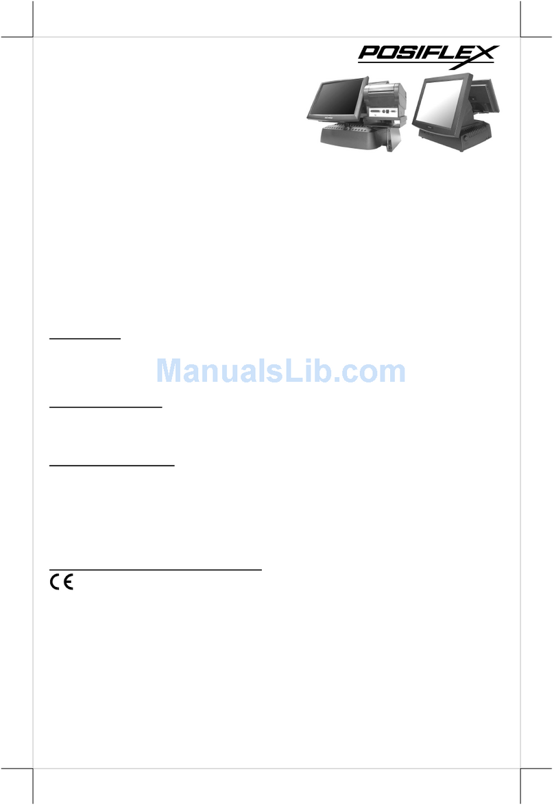 POSIFLEX LM-6601 User manual