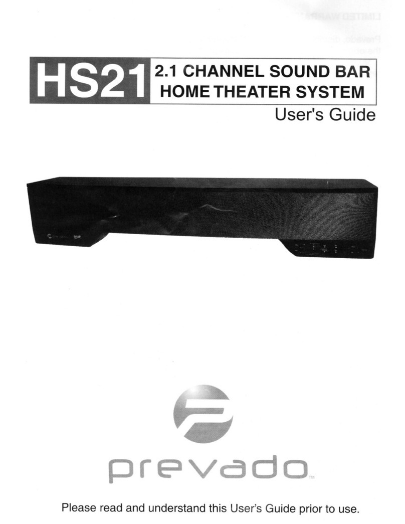 Prevado HS21 user guide