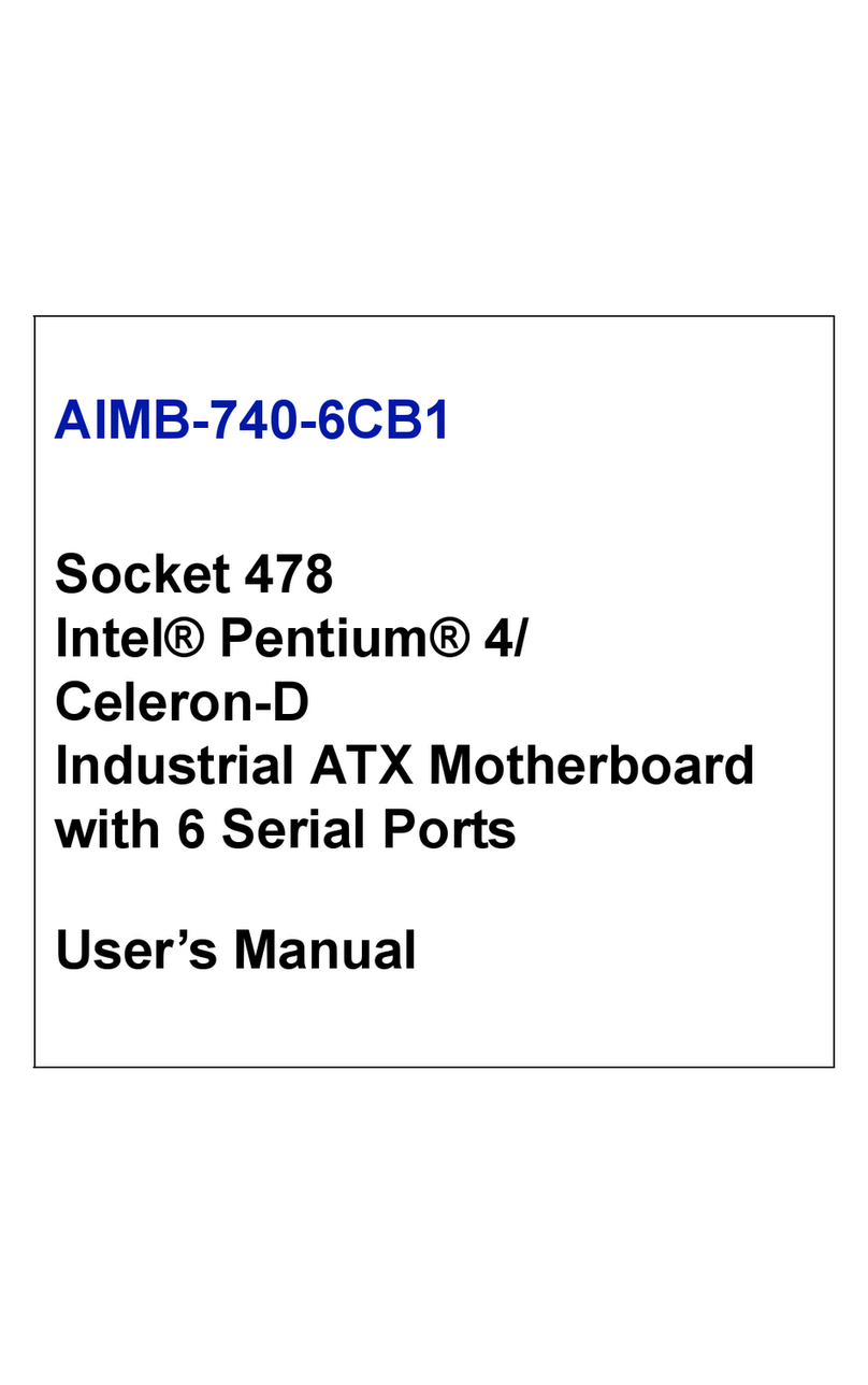 Advantech AIMB-740-6CB1 User manual