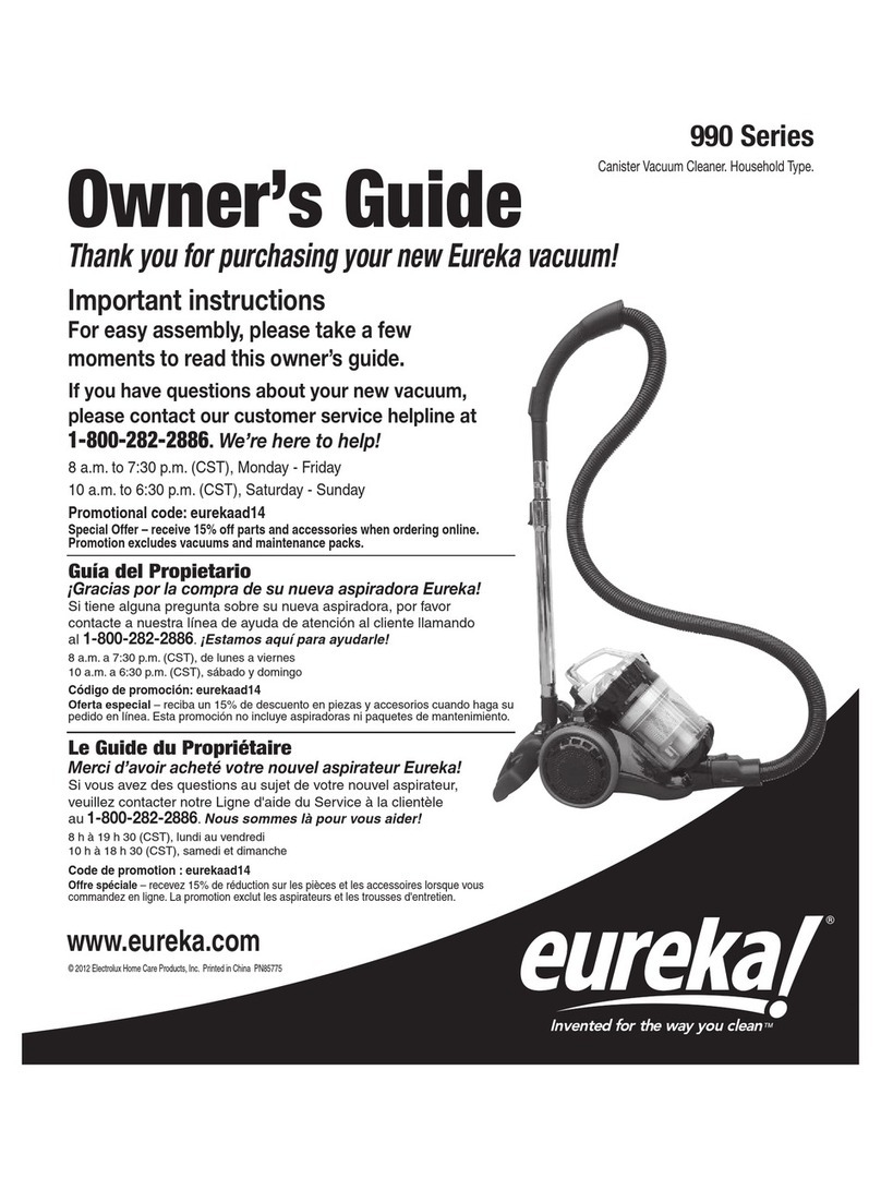 Eureka 990 Series User manual
