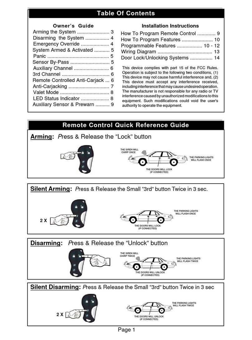 Excalibur 500 User manual Excalibur 500 User manual