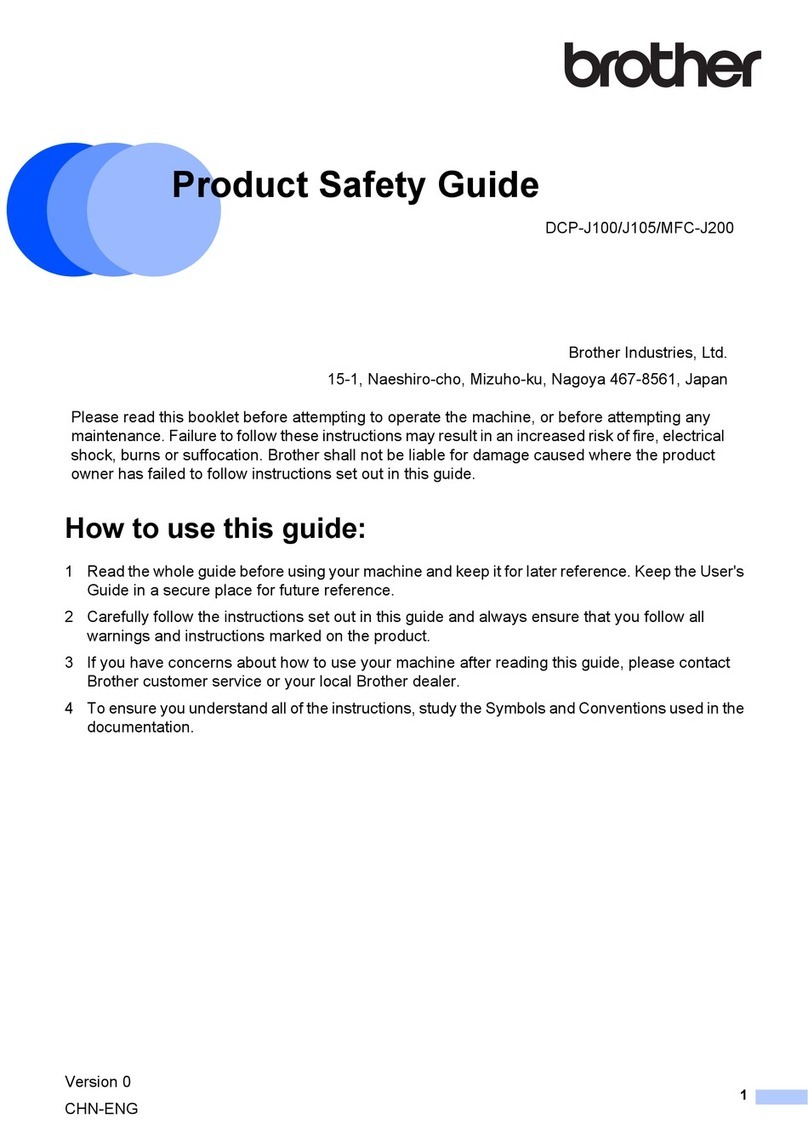 Brother DCP-J100 Operating manual