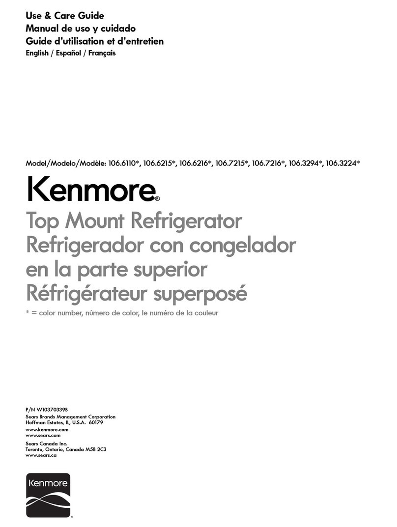 Kenmore 106.6110 Use & care guide
