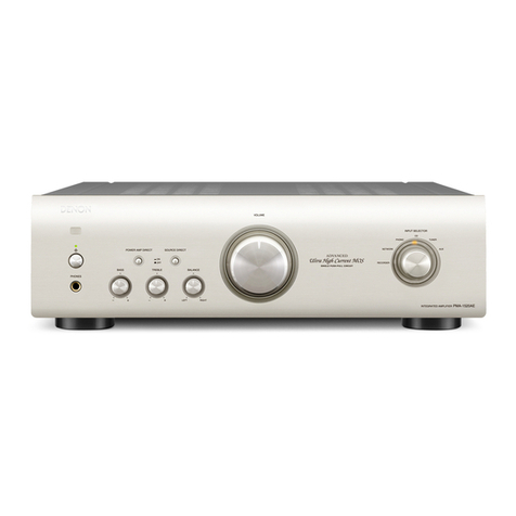 Denon PMA-1520AE User manual