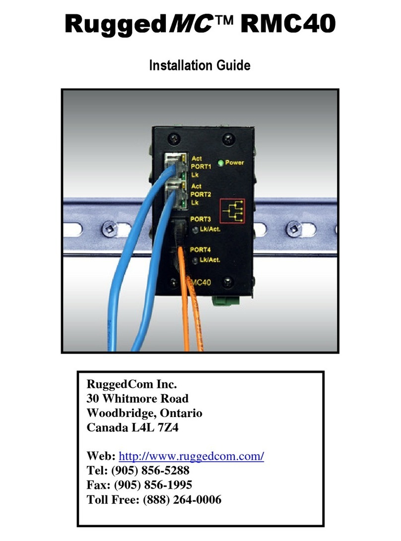 RuggedCom RuggedMC RMC40 installation guide