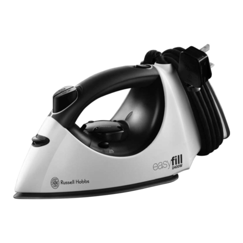 Russell Hobbs Steam Iron User manual