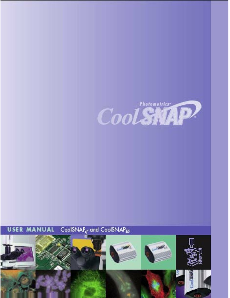 Photometrics CoolSNAP cf user manual