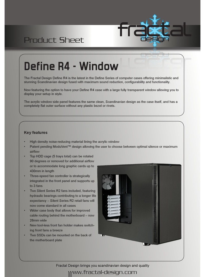 Fractal design Define R4 Dimensions