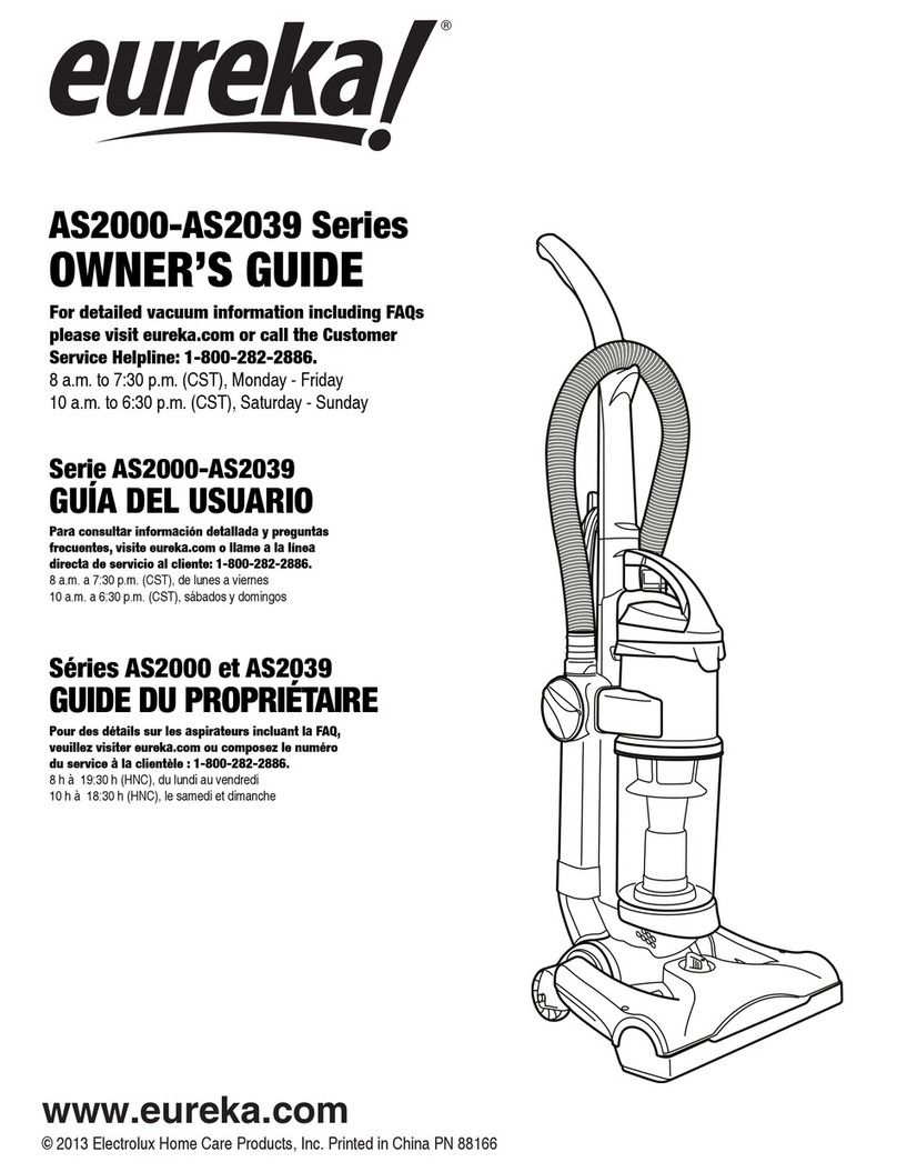 Eureka AS2000 series User manual