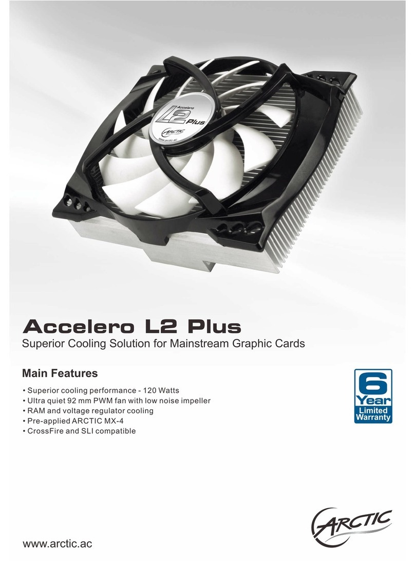 Arctic Accelero L2 Plus User manual