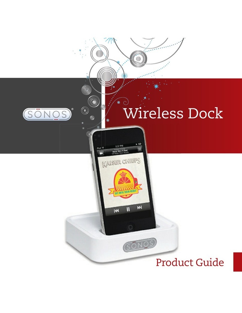 Sonos WIRELESS DOCK Product guide