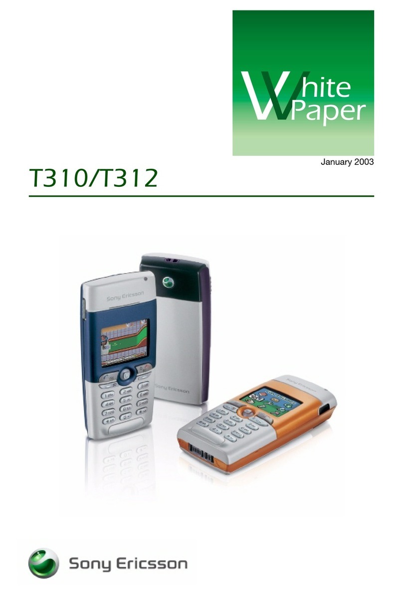 Sony Ericsson T310 User manual