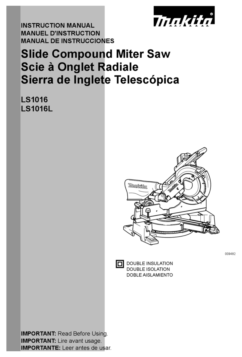 Makita LS1016 User manual