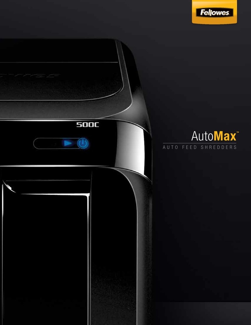 Fellowes AutoMax 500C Brochure & specs
