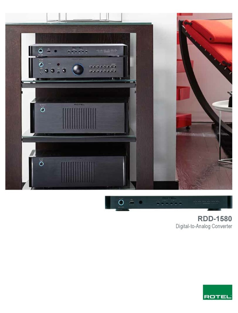 Rotel RDD-1580 Brochure & specs