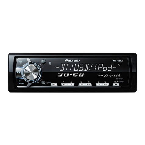Pioneer MVH-X560BT owner's manual