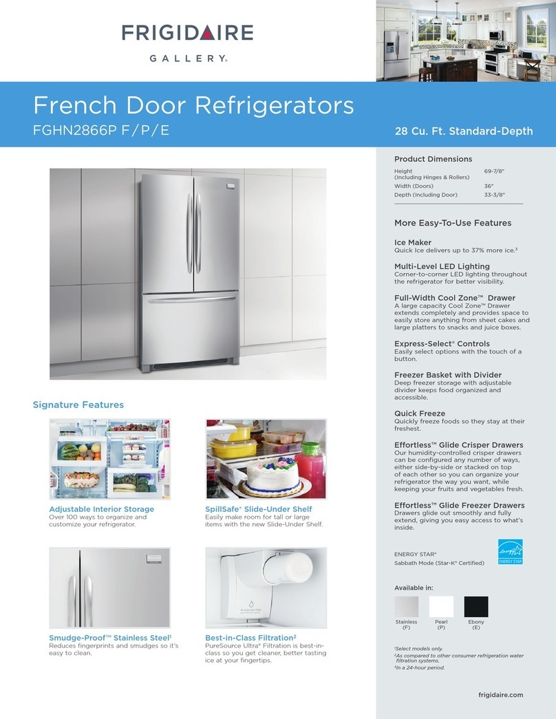 Frigidaire FGHN2866P User manual