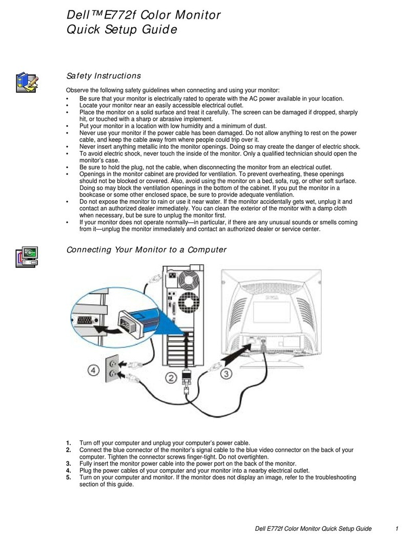 Dell E772f User manual