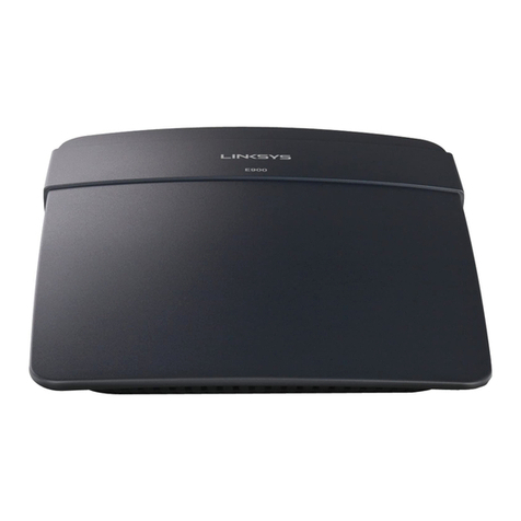 Linksys E900 User manual