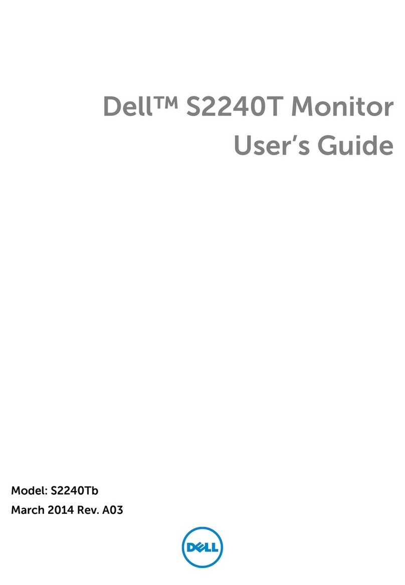 Dell S2240T User manual Dell S2240T User manual