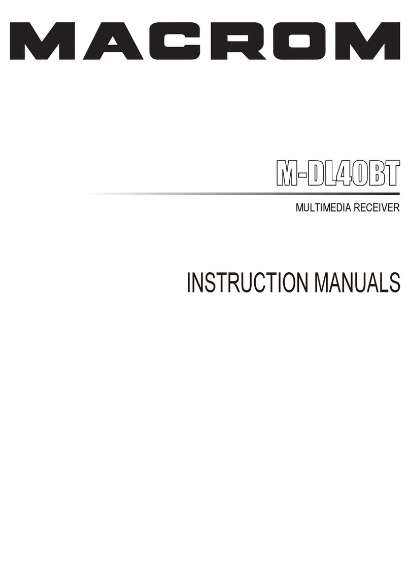 Macrom M-DL40BT User manual