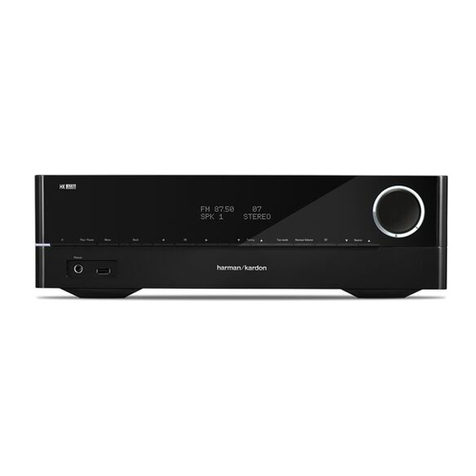 Harman Kardon HK 3770 User manual Harman Kardon HK 3770 User manual