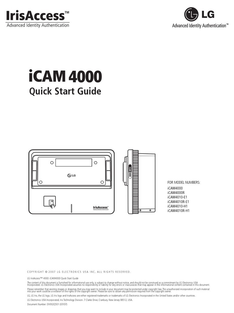 LG iCAM4000 User manual