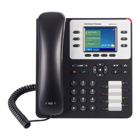 Grandstream Networks GXP2130 Series quick start guide