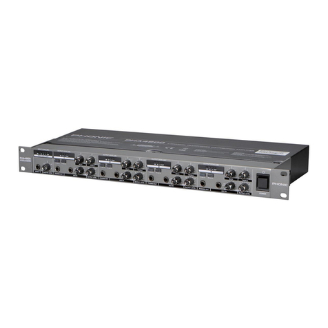Phonic PHA 4800 user manual