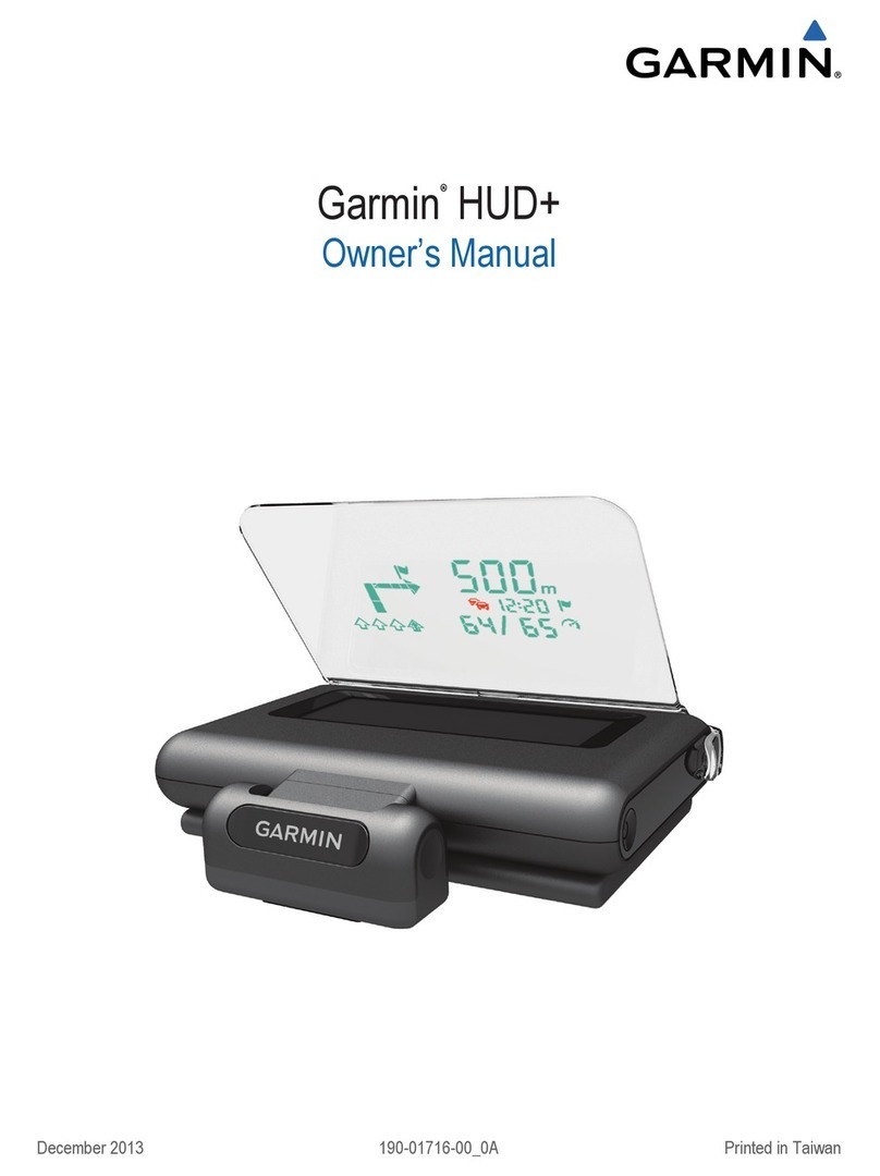 Garmin HUD+ owner's manual