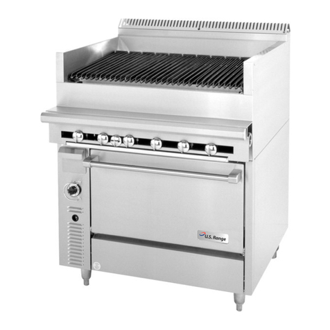 U.S. Range C836-15 User manual