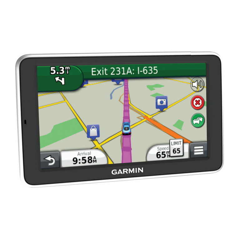 Garmin nuvi 140 series User manual