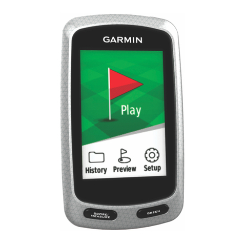 Garmin Approach G7 User manual Garmin Approach G7 User manual