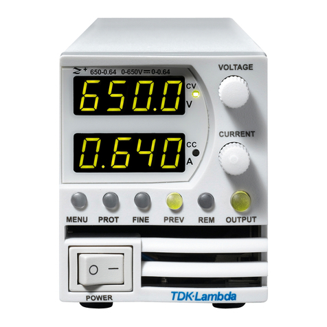 TDK-Lambda Z160-1.3 user manual