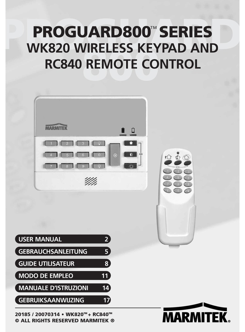 Marmitek WK820 User manual